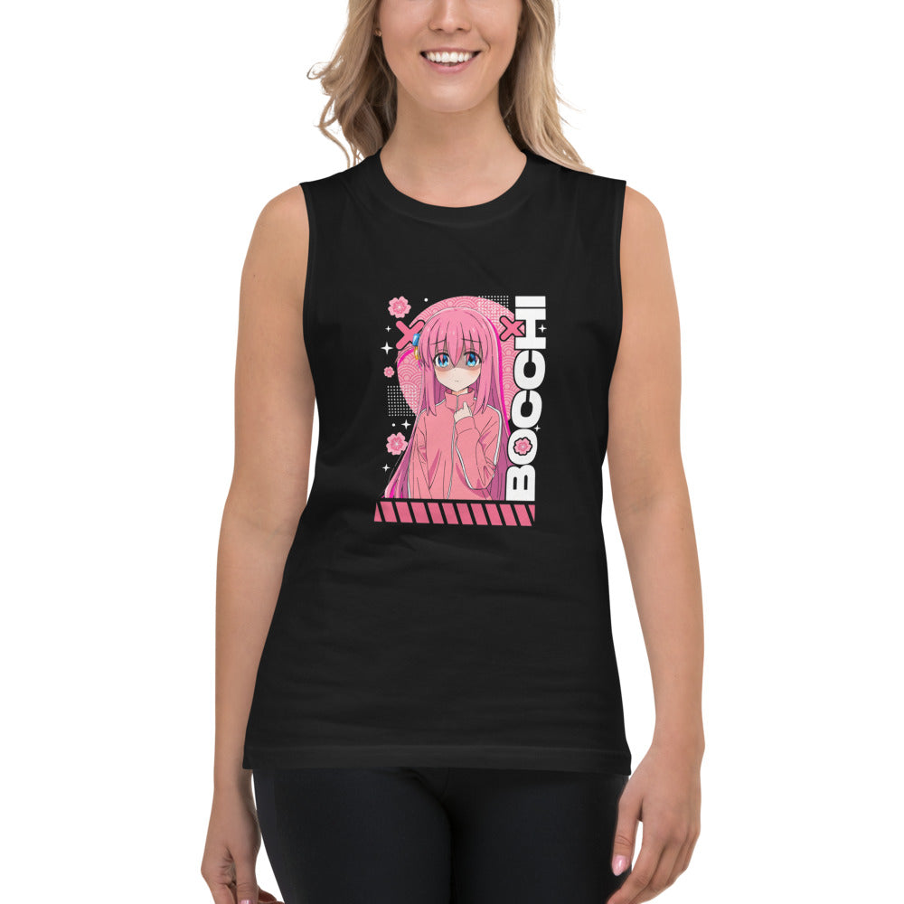 Sin mangas Bocchi The Rock Cherry Blossom Anime Modelo femenina