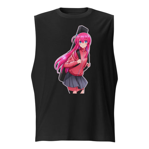 Sin mangas Bocchi The Rock Guitar Case Anime Frente