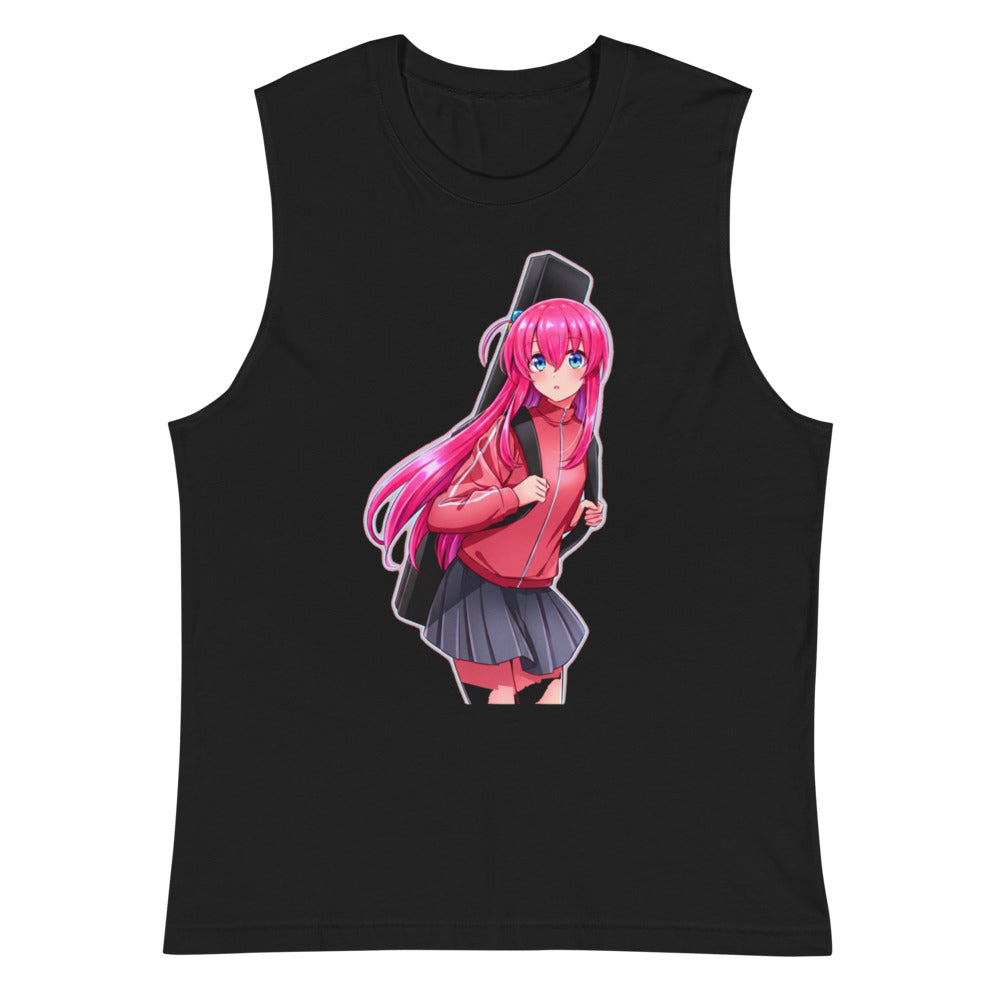 Sin mangas Bocchi The Rock Guitar Case Anime Plano