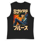 Sin mangas Cowboy Bebop Spike Spiegel Katakana Blues - Plano