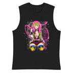 Sin mangas Demon Slayer Mitsuri Kanroji Neon Pink Glow - Plano