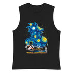 Sin mangas Dragon Ball Goku Starry Night Kame House - Plano