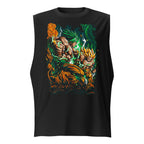 Sin mangas Dragon Ball Goku Vs Broly Green Aura - Frente
