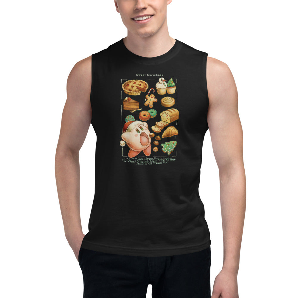 Sin mangas Dulce Navidad - Modelo masculino