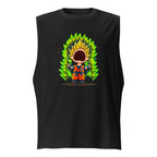 Sin mangas Goku Super Saiyan Peanuts Scream Green Aura - Frente