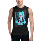 Sin mangas Hatsune Miku The First Sound Of The Future - Modelo masculino