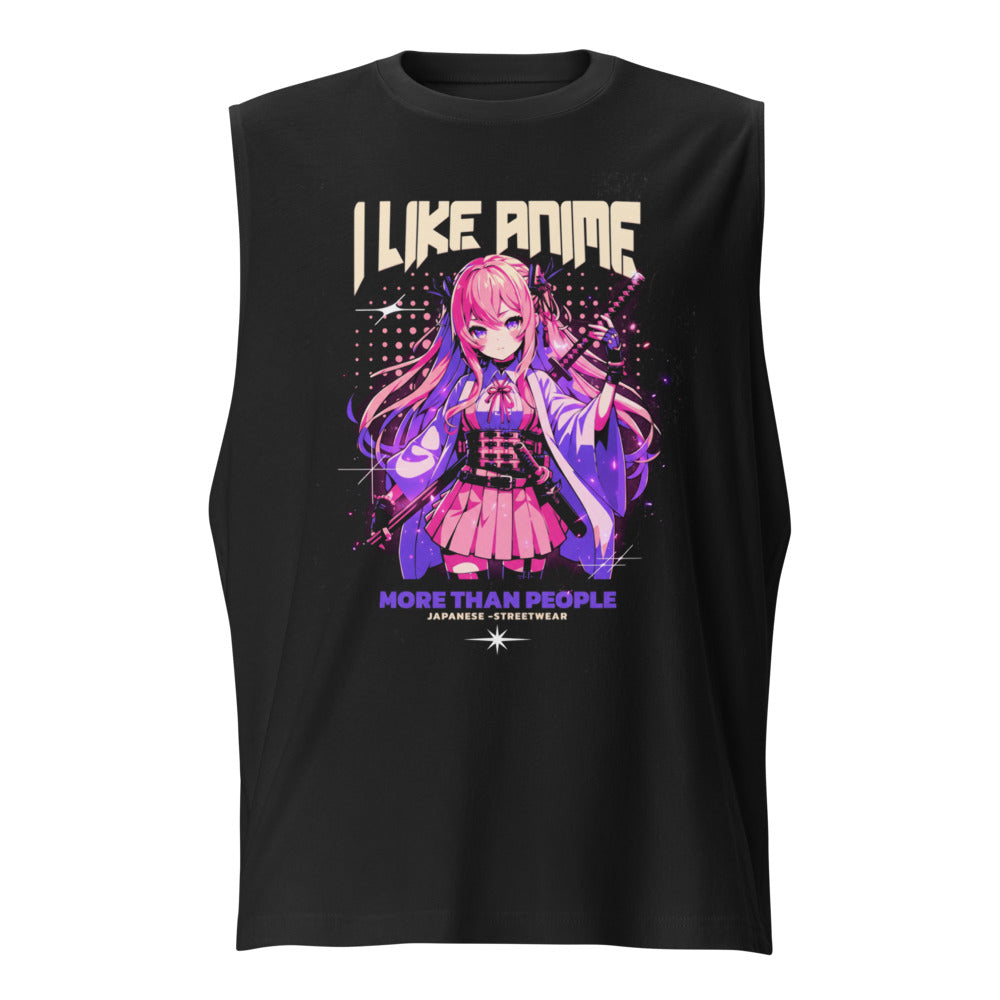 Sin mangas I Like Anime More Than People - Frente