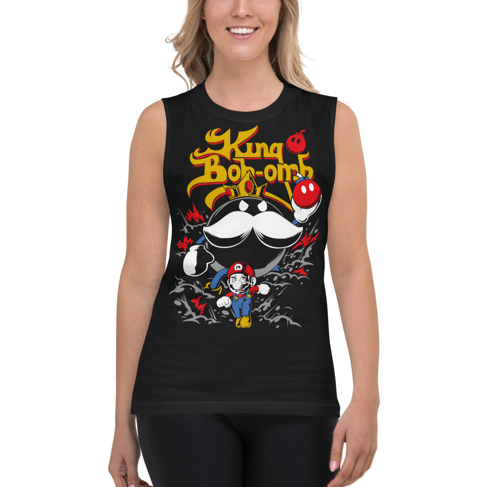 Sin mangas King of Bob-omb Mario Bros - Modelo femenina