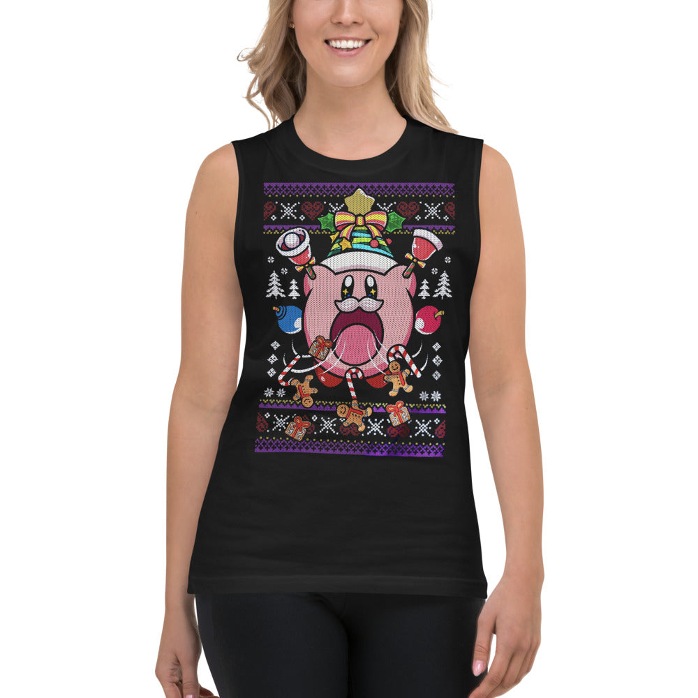 Sin mangas Kirby Christmas - Modelo femenina