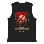 Sin mangas Kratos God Of War Glowing Red Eyes - Plano