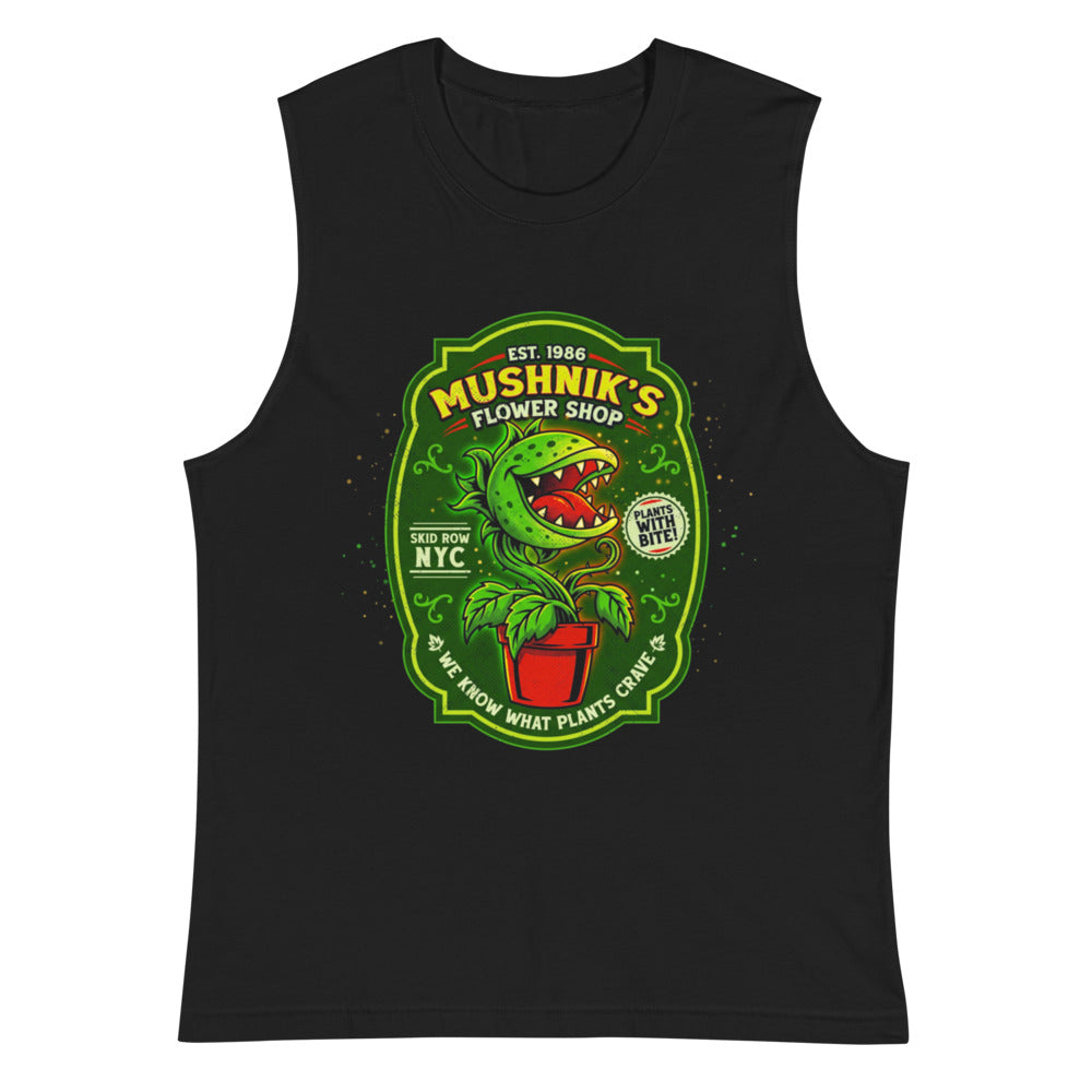 Sin mangas Little Shop of Horrors Mushniks Flower Shop - Plano