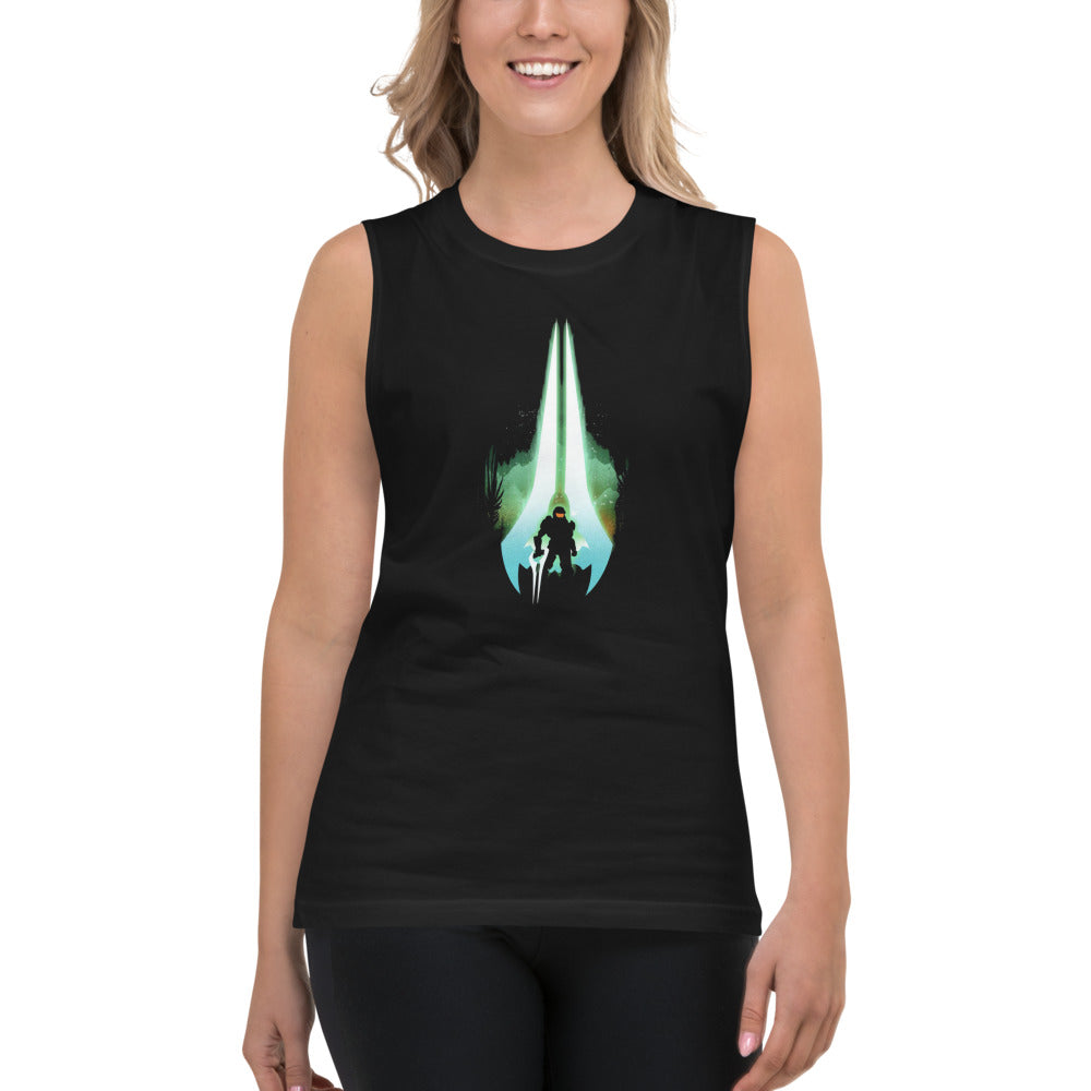 Sin mangas Master Chief Halo - Modelo femenina