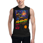 Sin mangas Metroid Samus Retrogaming Katakana Box - Modelo masculino