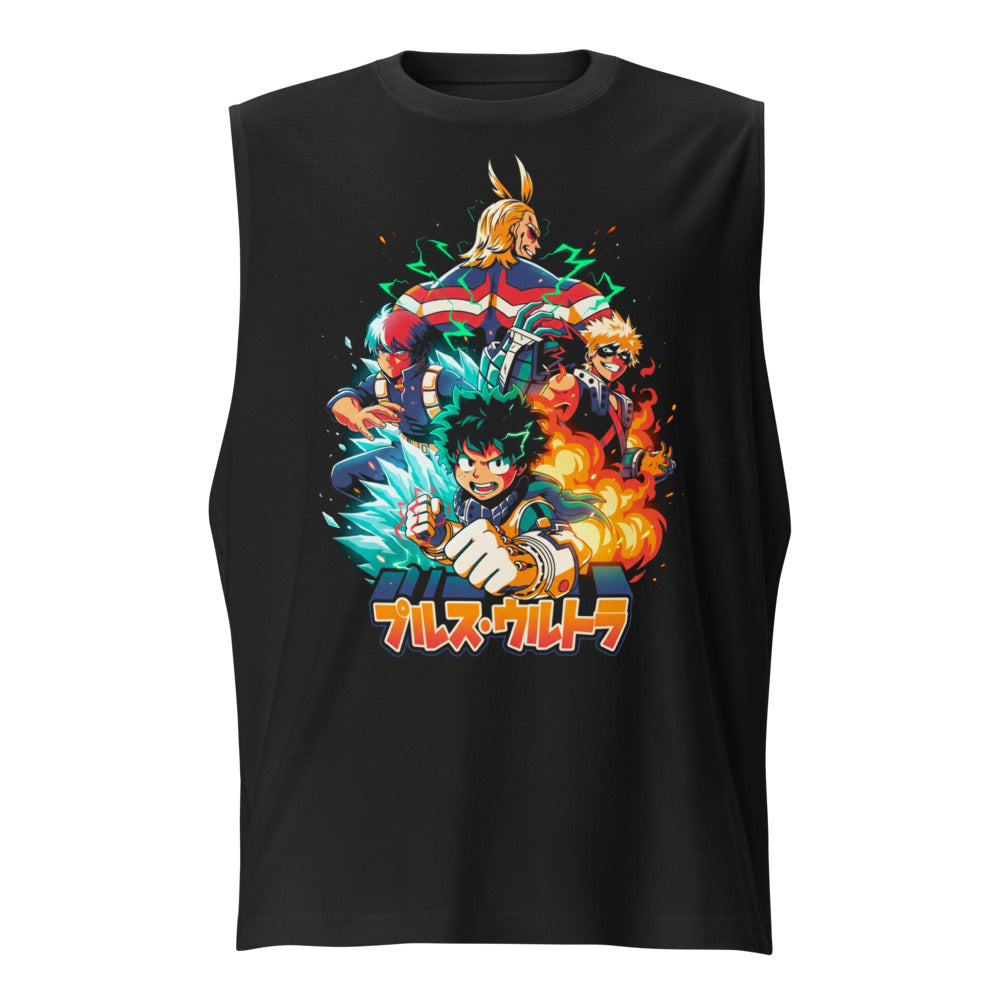 Sin mangas My Hero Academia Plus Ultra Deku Todoroki Bakugo - Frente