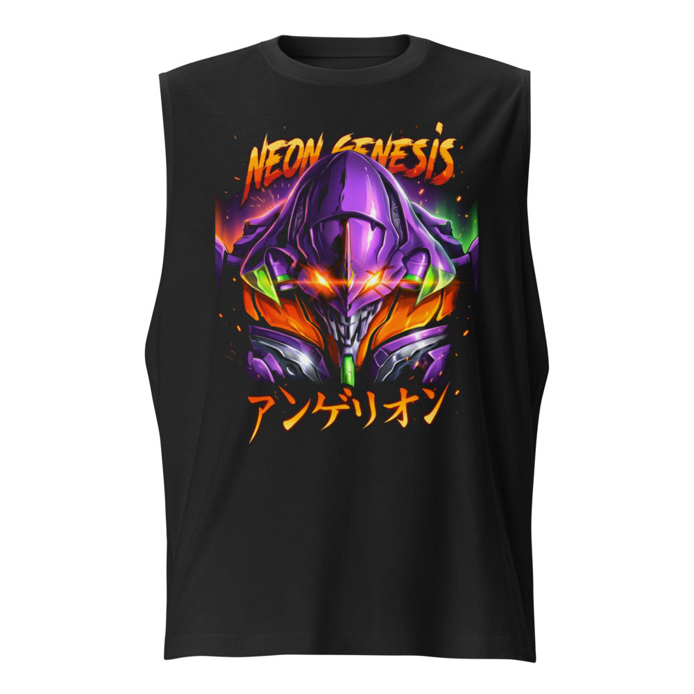 Sin mangas Neon Genesis Evangelion Eva 01 Fire - Frente