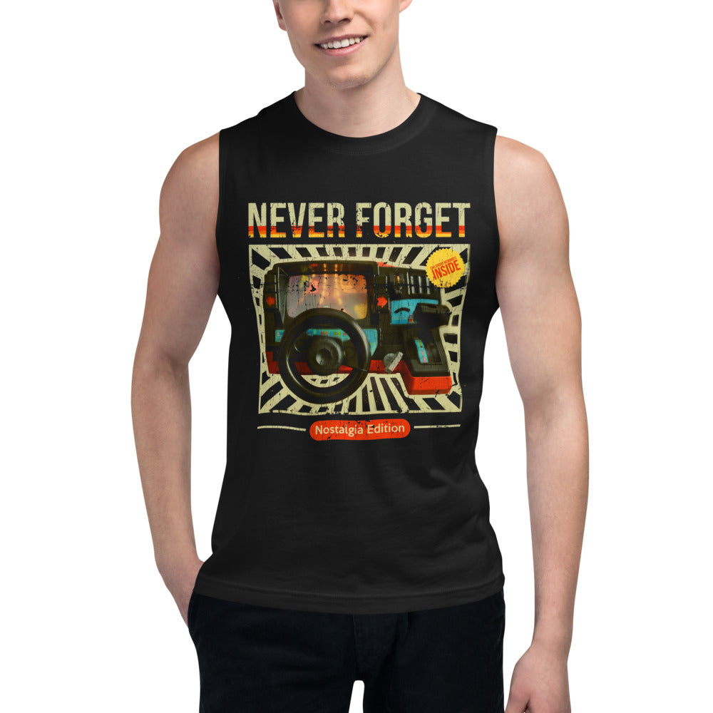 Sin mangas Never Forget Nostalgia Edition - Modelo masculino