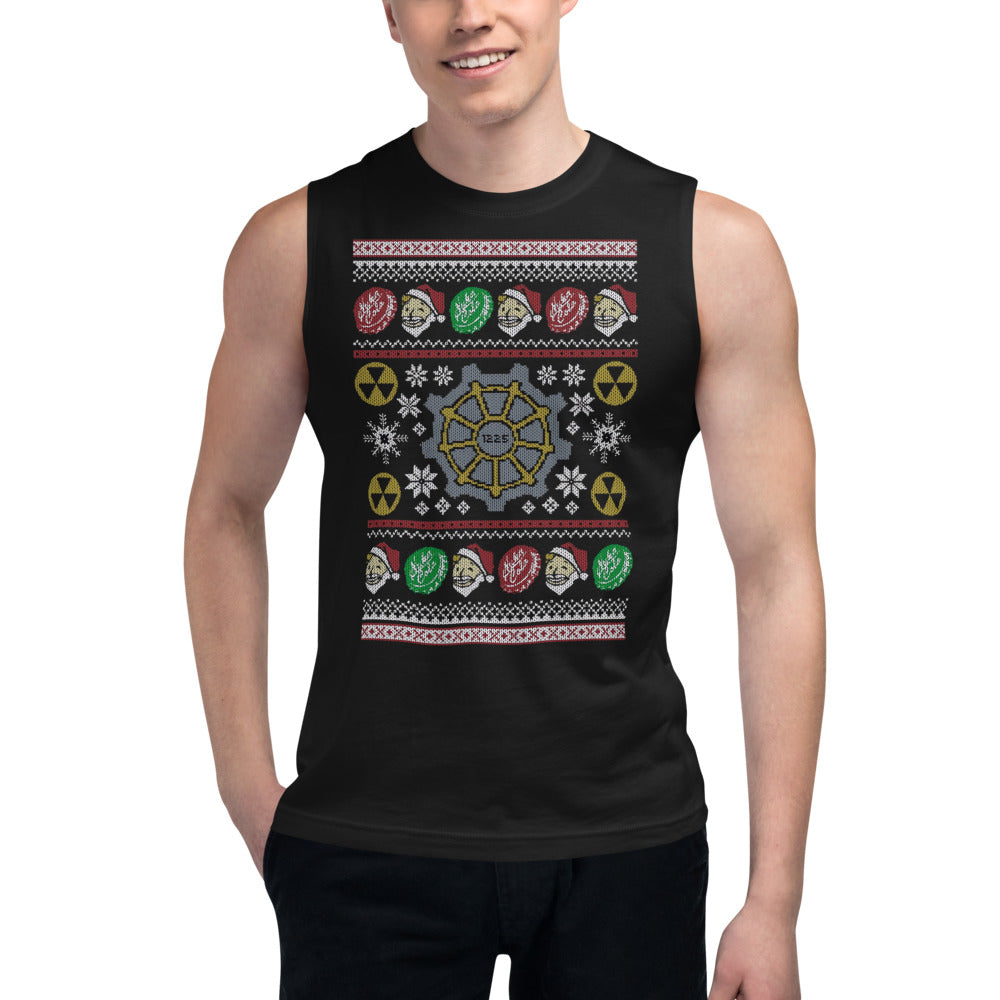 Sin mangas Nuclear Winter Cheer - Modelo masculino