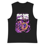 Sin mangas One Piece Boa Hancock Purple Snake Smoke - Plano