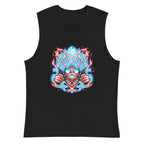 Sin mangas One Piece Luffy Gear 5 Red Lightning - Plano