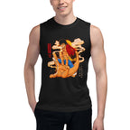 Sin mangas One Piece Luffy Giant Hand Captain Clouds - Modelo masculino