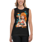 Sin mangas One Piece Nami Ice Cream Summer - Modelo femenina