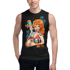 Sin mangas One Piece Nami Ice Cream Summer - Modelo masculino