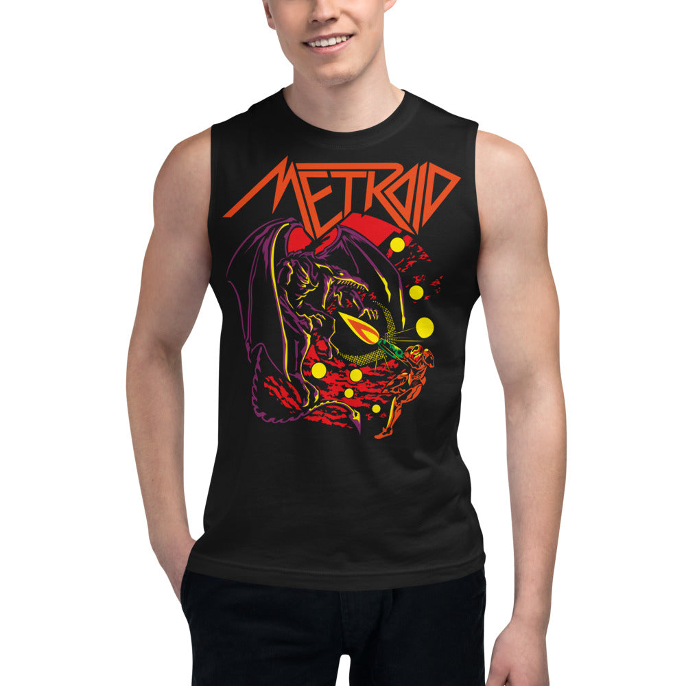 Sin mangas Phazon Beam Metroid - Modelo masculino