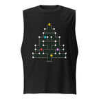 Sin mangas Pixelated Holidays - Frente