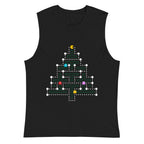 Sin mangas Pixelated Holidays - Plano