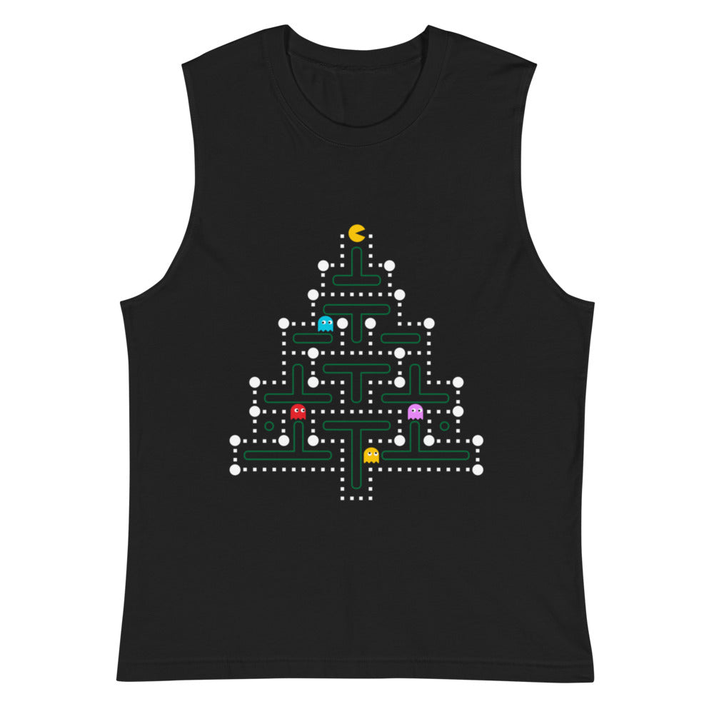 Sin mangas Pixelated Holidays - Plano