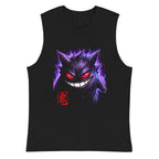 Sin mangas Pokemon Gengar Oni Kanji Red Seal - Plano
