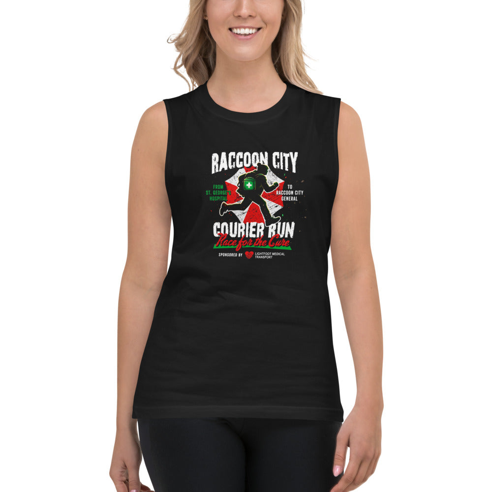 Sin mangas Resident Evil Raccoon City Courier Run - Modelo femenina