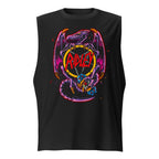 Sin mangas Ridley Metroid Metal Logo Pentagram Dragon - Frente