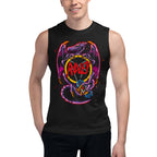 Sin mangas Ridley Metroid Metal Logo Pentagram Dragon - Modelo masculino