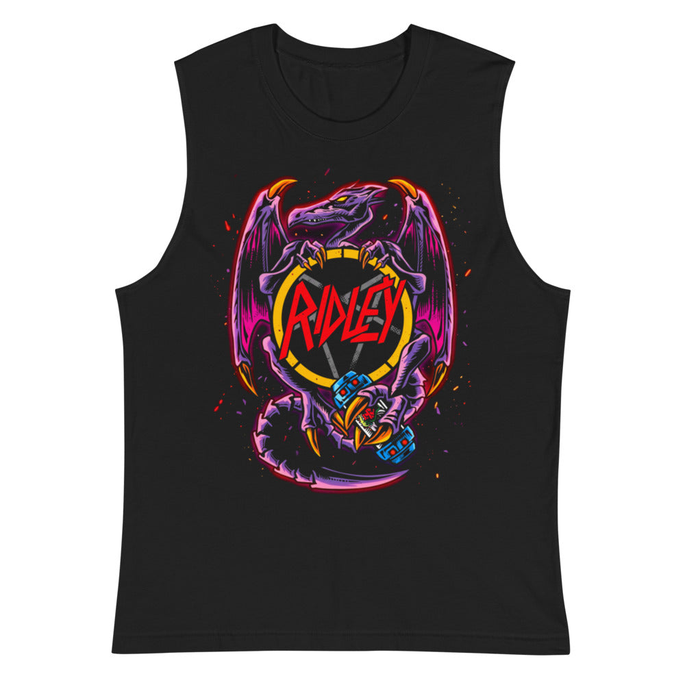 Sin mangas Ridley Metroid Metal Logo Pentagram Dragon - Plano