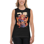Sin mangas Sailor Moon Punk Rocker Moon Child - Modelo femenina