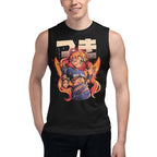 Sin mangas Sailor Moon Punk Rocker Moon Child - Modelo masculino