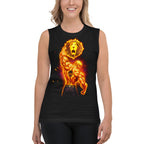 Sin mangas Seven Deadly Sins Escanor Flaming Lion Emblem - Modelo femenina