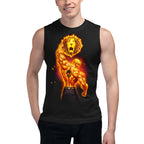 Sin mangas Seven Deadly Sins Escanor Flaming Lion Emblem - Modelo masculino