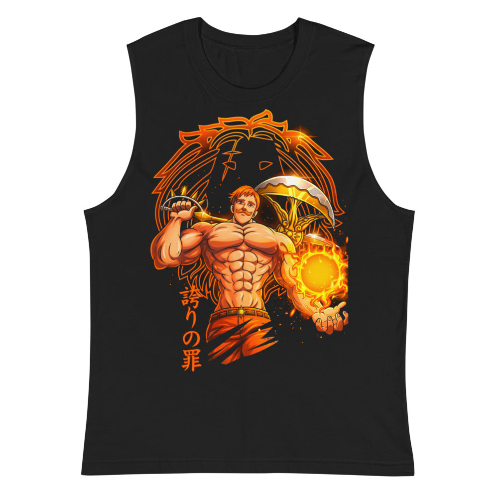 Sin mangas Seven Deadly Sins Escanor Sin Of Pride - Plano