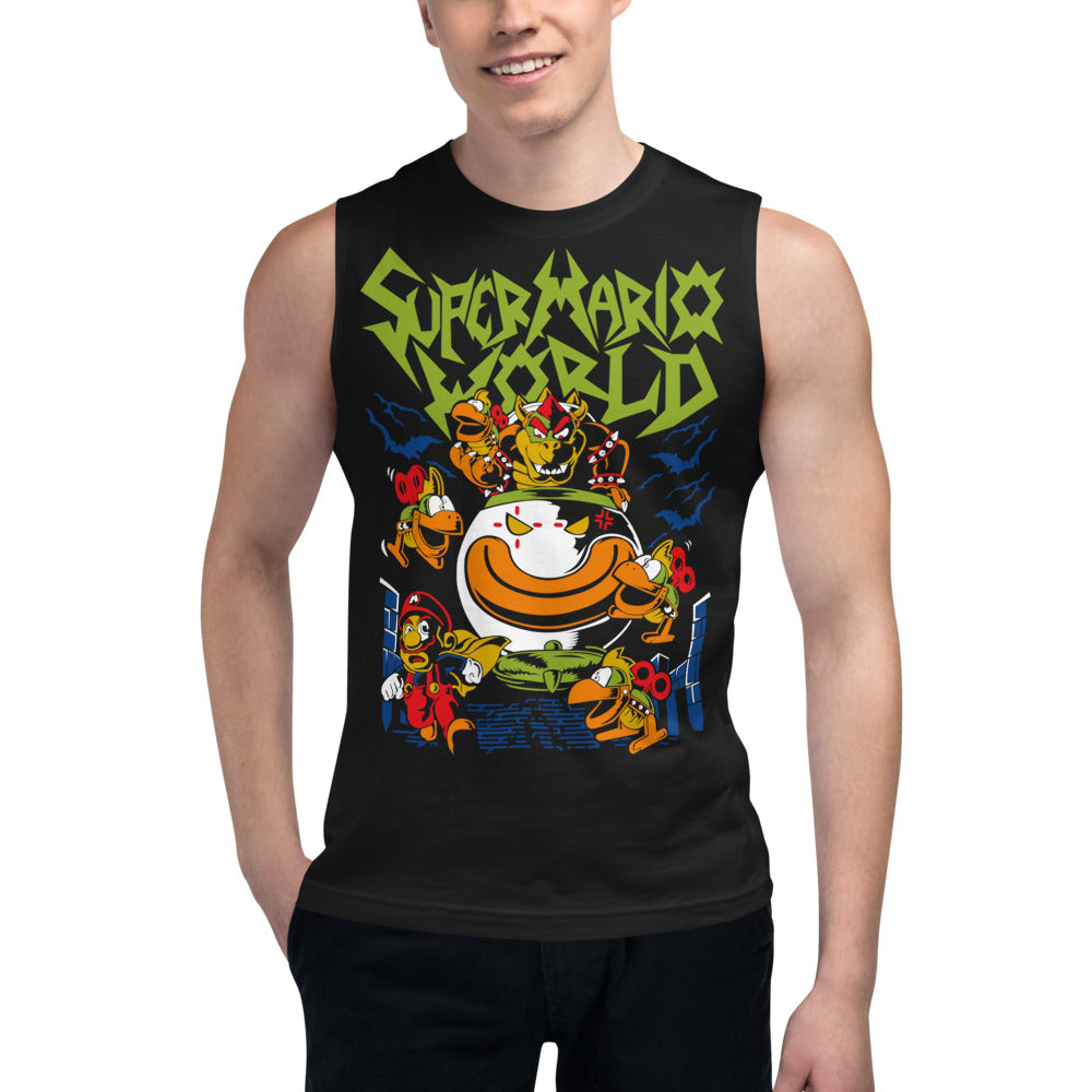 Sin mangas Super Mario World Mario Bros - Modelo masculino