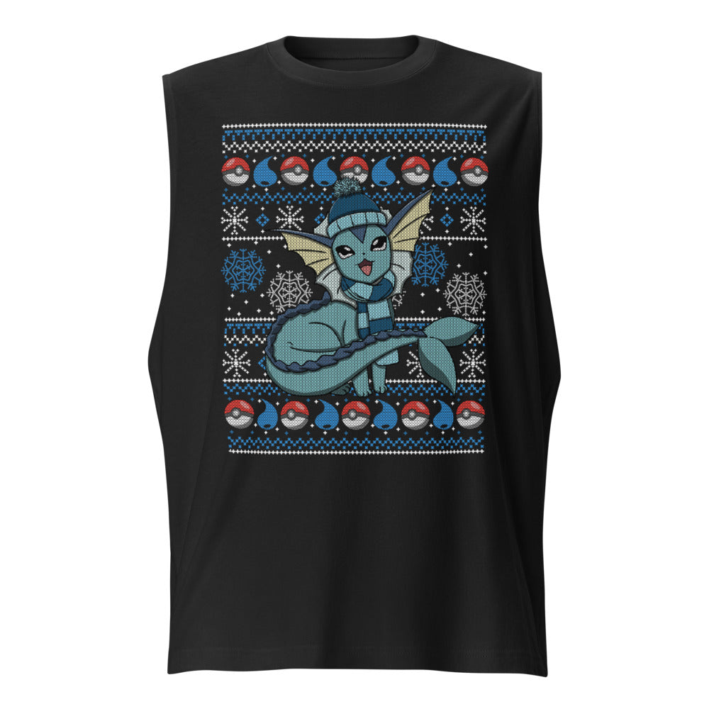 Sin mangas Vaporeon Navideño - Frente