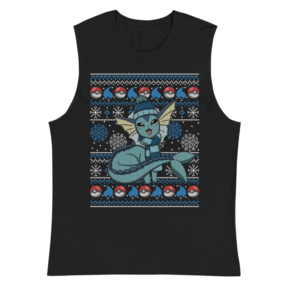 Sin mangas Vaporeon Navideño - Plano
