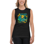 Sin mangas Zelda Link Hylian Beats Synth - Modelo femenina
