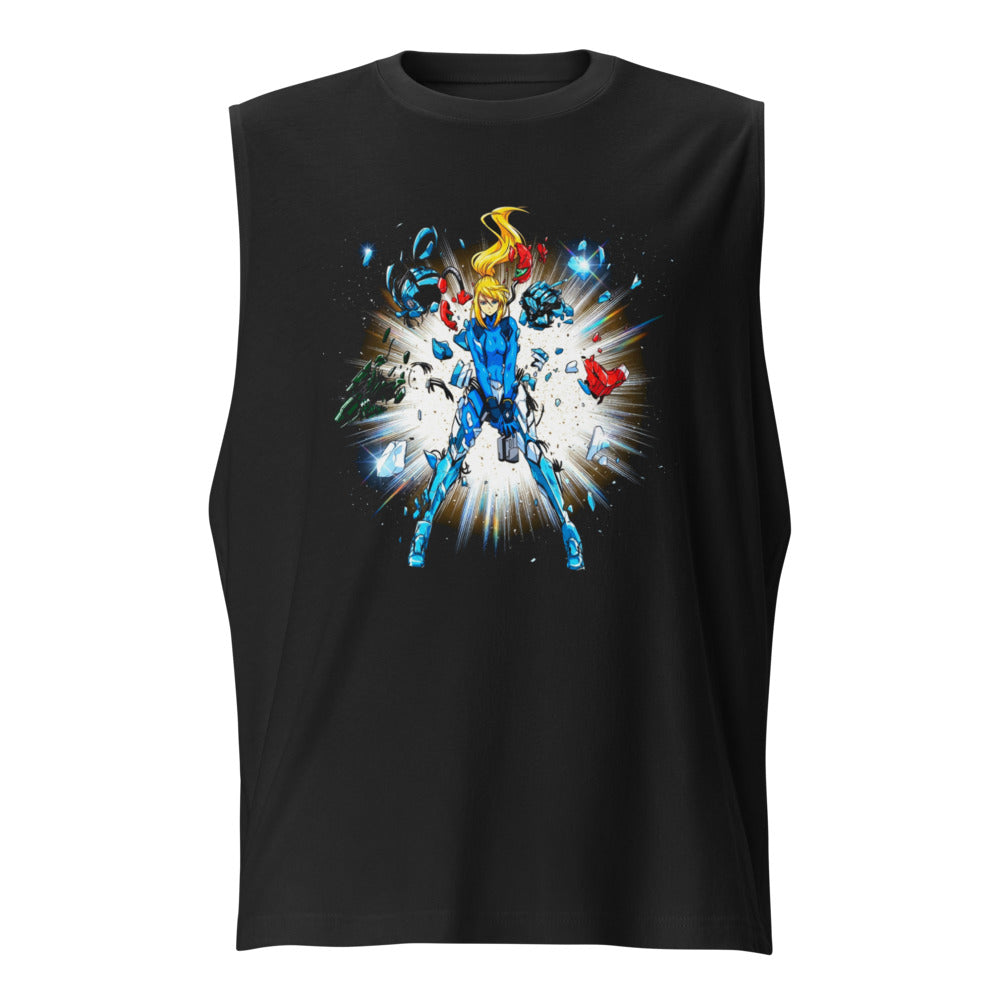 Sin mangas Zero Suit Shatter Metroid Frente