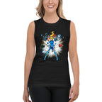 Sin mangas Zero Suit Shatter Metroid Modelo femenina