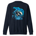 Suéter Water Wizard Blue Dragon Splash - Frente
