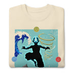 Suéter Avatar Aang Four Elements Silhouette - Doblado