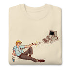 Suéter Creation Of Nerd Retro Computer Mouse - Doblado