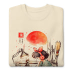 Suéter Kiki Quiet Melody Lofi Headphones Jiji - Doblado
